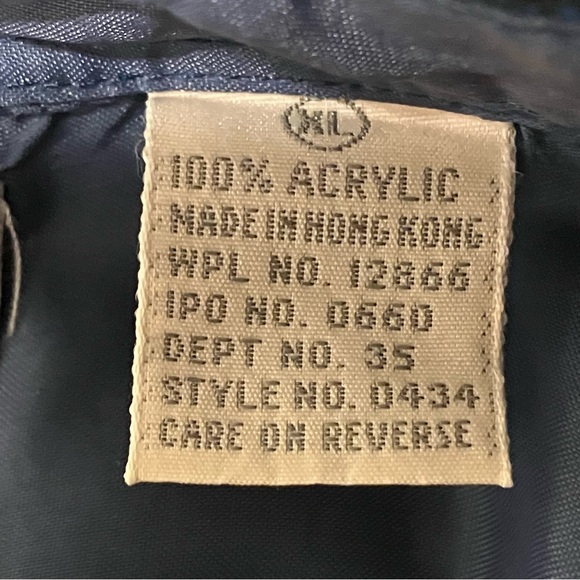 Vintage Outdoor Exchange Blue Green Stripes Button Down Flannel - Picture 8 of 9